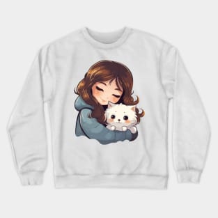 cat owner Crewneck Sweatshirt